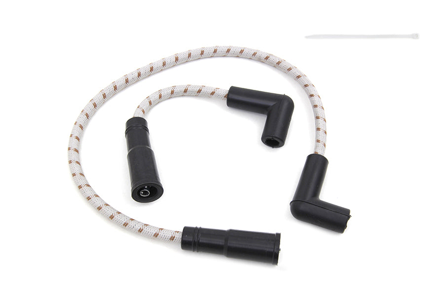Sumax Grey with Brown Tracer 7mm Spark Plug Wire Set 1999 / 2017 FXST 1999 / 2017 FLST 1999 / 2017 FXD