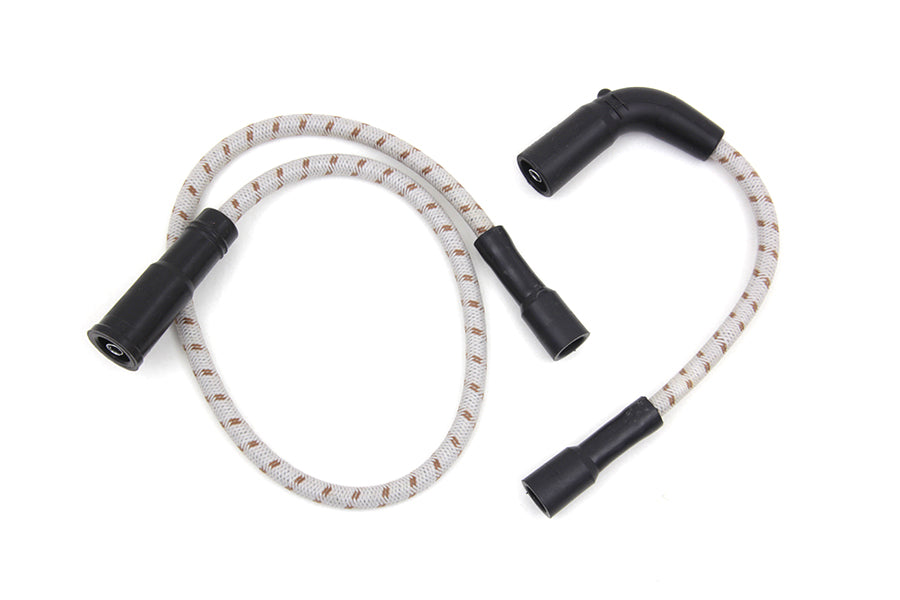 Sumax Grey with Brown Tracer 7mm Spark Plug Wire Set 1999 / 2006 FLT with carburetor2007 / UP XL
