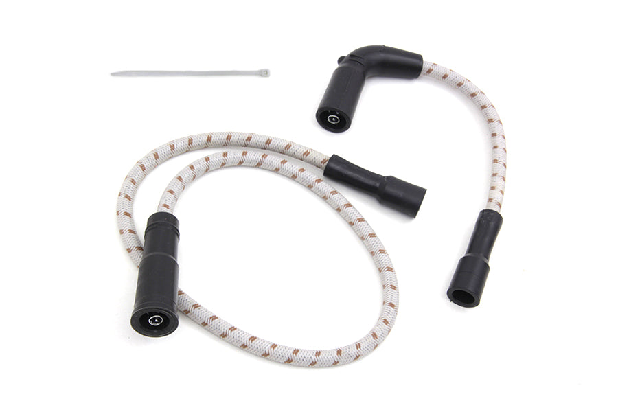 Sumax Grey with Brown Tracer 7mm Spark Plug Wire Set 1999 / 2006 FLT with carburetor2007 / UP XL