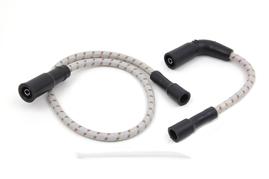 Sumax Grey with Brown Tracer 7mm Spark Plug Wire Set 1999 / 2006 FLT with carburetor2007 / UP XL