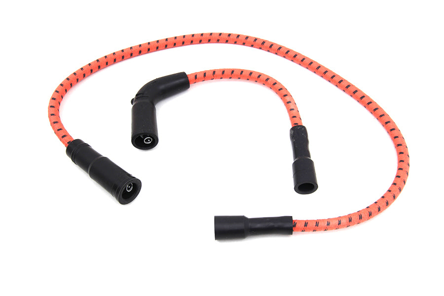 Sumax Orange with Black Tracer 7mm Spark Plug Wire Set 1999 / 2006 FLT with carburetor2007 / UP XL