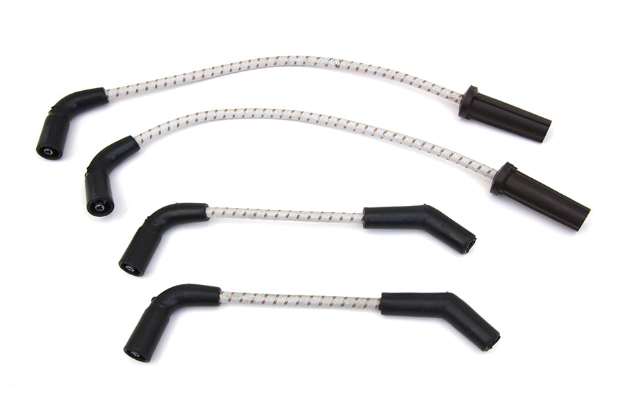 Sumax Grey with Brown Tracer 7mm Spark Plug Wire Set 2018 / UP FXST 2018 / UP FLST
