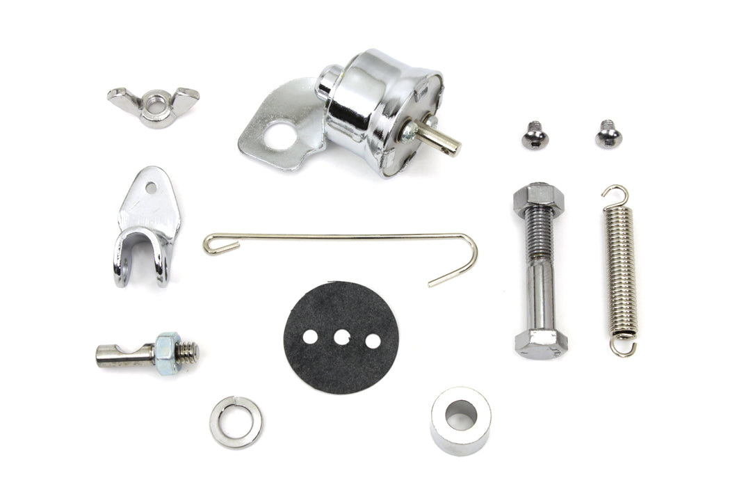 Chrome Pull Type Brake Switch Kit 1939 / 1940 EL 1939 / 1948 UL 1941 / 1957 FL