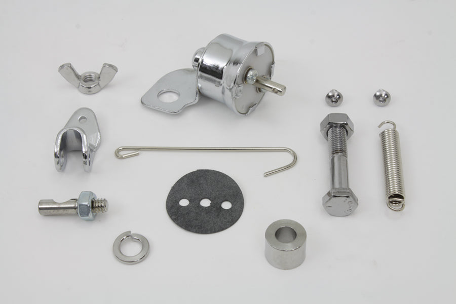 Chrome Pull Type Brake Switch Kit 1939 / 1940 EL 1939 / 1948 UL 1941 / 1957 FL