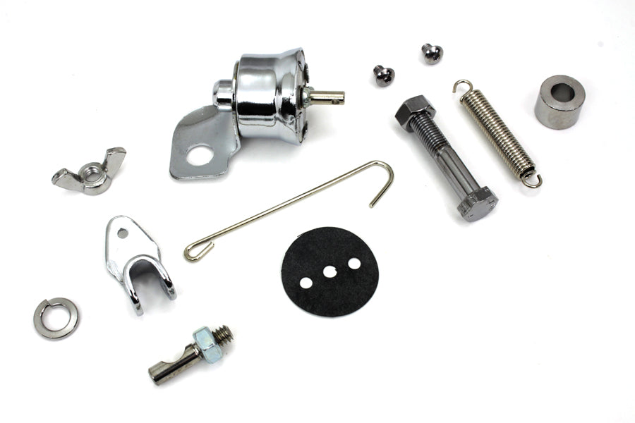Chrome Pull Type Brake Switch Kit 1939 / 1940 EL 1939 / 1948 UL 1941 / 1957 FL