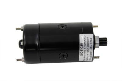 Hitachi Type Black Starter Motor 1986 / 1988 FLST 1984 / 1988 FXST 1984 / 1988 FXR 1984 / 1988 FLT 1982 / 1984 FL 1982 / 1984 FL 1974 / 1984 FXE 1974 / 1984 FXE 1974 / 1976 XL
