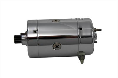 Hitachi Type Chrome Starter Motor 1986 / 1988 FLST 1984 / 1988 FXST 1984 / 1988 FXR 1984 / 1988 FLT 1982 / 1984 FL 1982 / 1984 FL 1974 / 1984 FXE 1974 / 1984 FXE 1974 / 1976 XL