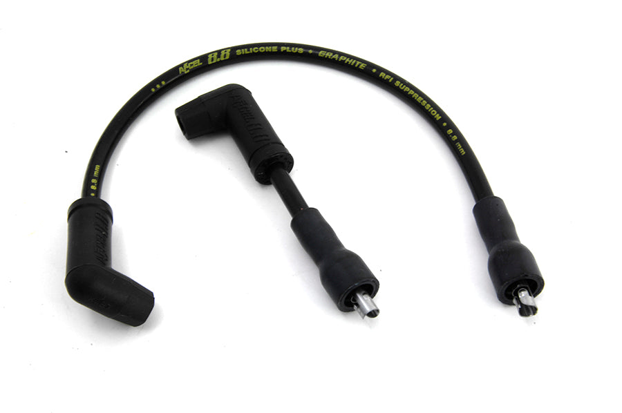 Accel Black 8.8mm Spark Plug Wire Set 1978 / 1984 FL 1978 / 1984 FLH Late 19781978 / 1984 FX Late 19781978 / 1984 FXE Late 19781983 / 1984 FX