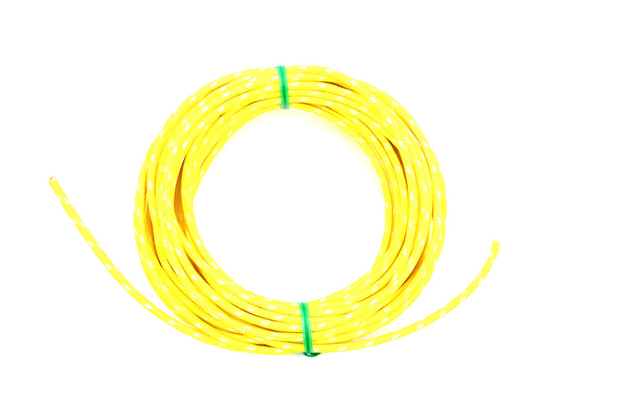 Yellow 25' Cloth Covered Wire 0 /  All models