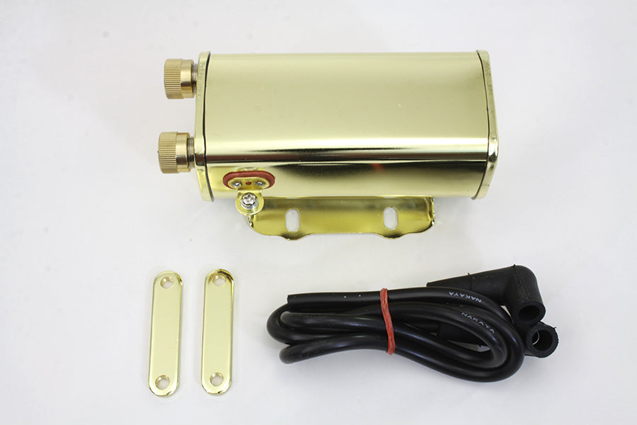 Brass Plated 6 Volt Ignition Coil 1930 / 1940 EL 1930 / 1934 VL 1938 / 1947 UL 1941 / 1947 FL