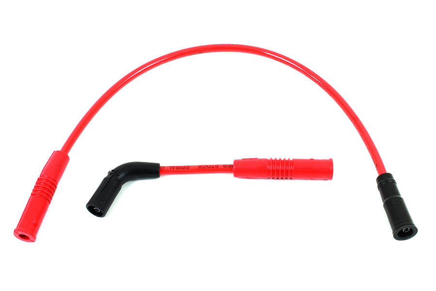 Accel 8mm S/S Spiral Core Ignition Wire Set Red 2007 / UP XL