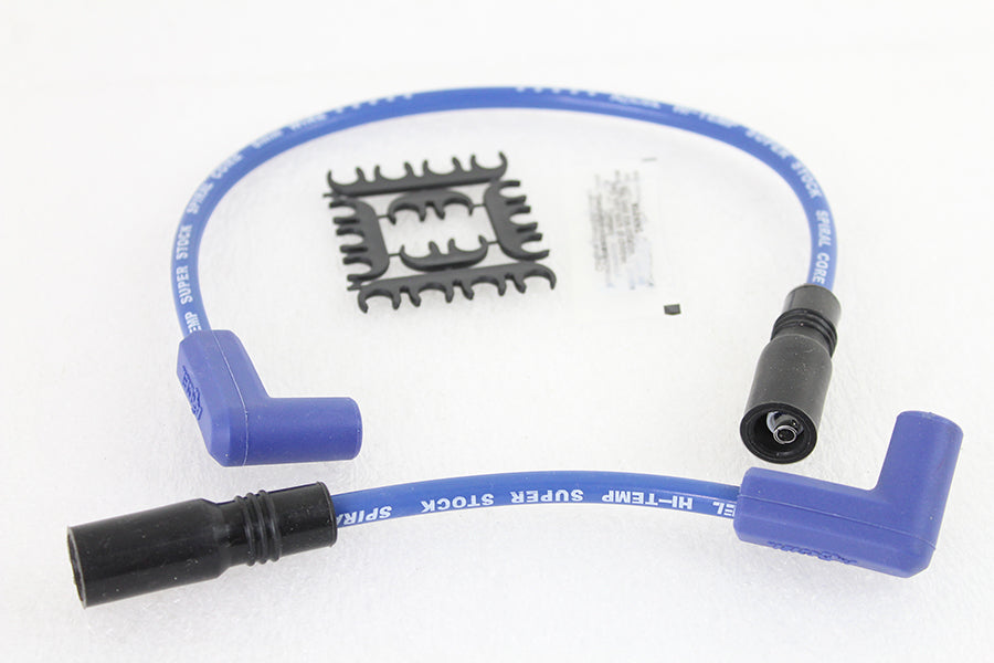 Accel 8mm S/S Spiral Core Ignition Wire Set Blue 1999 / 2017 FXD