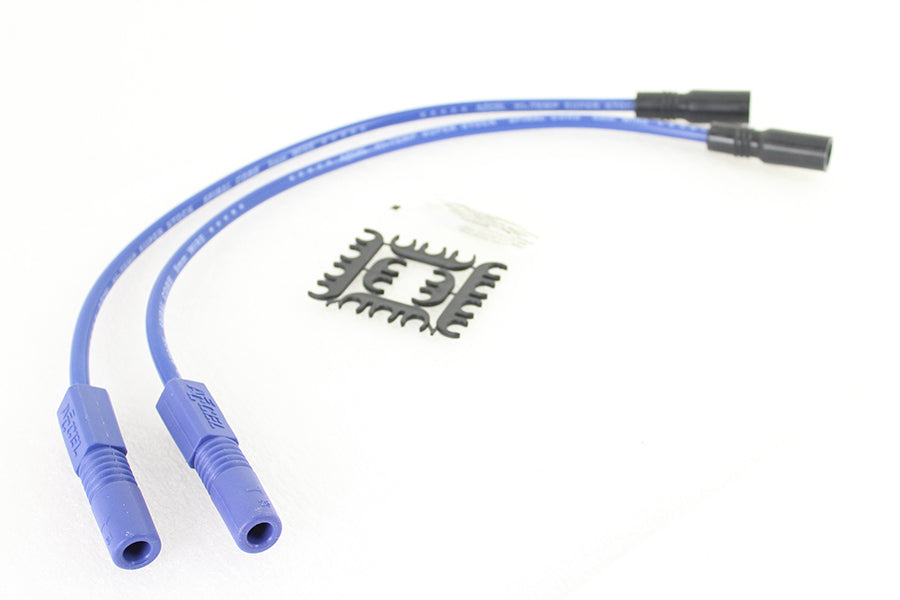 Accel 8mm S/S Spiral Core Ignition Wire Set Blue 1999 / 2008 FLT 2004 / 2006 XL