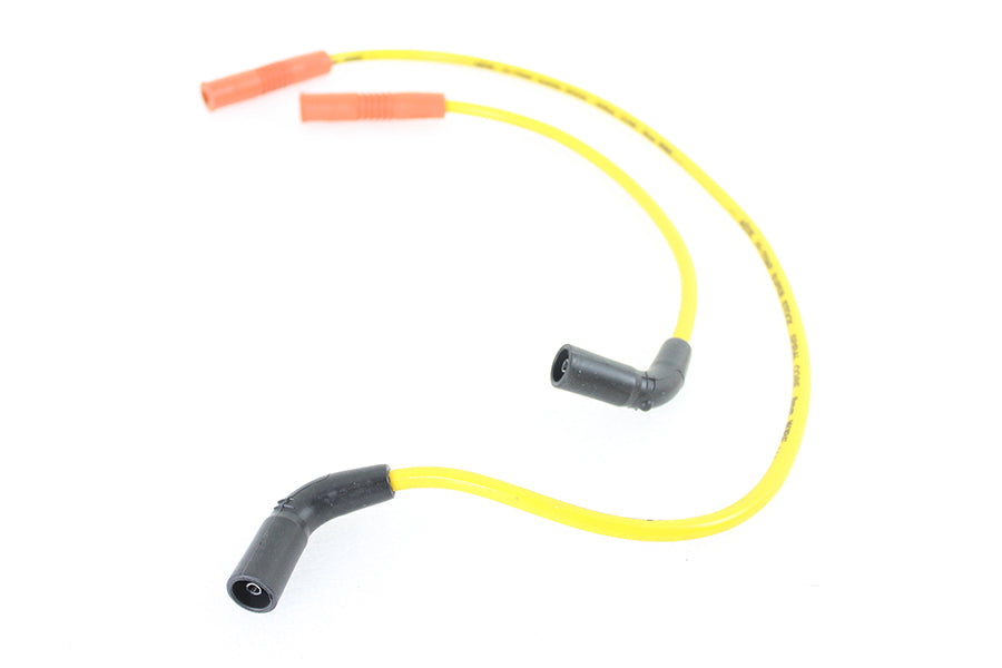 Accel 8mm S/S Spiral Core Ignition Wire Set Yellow 2009 / 2016 FLT