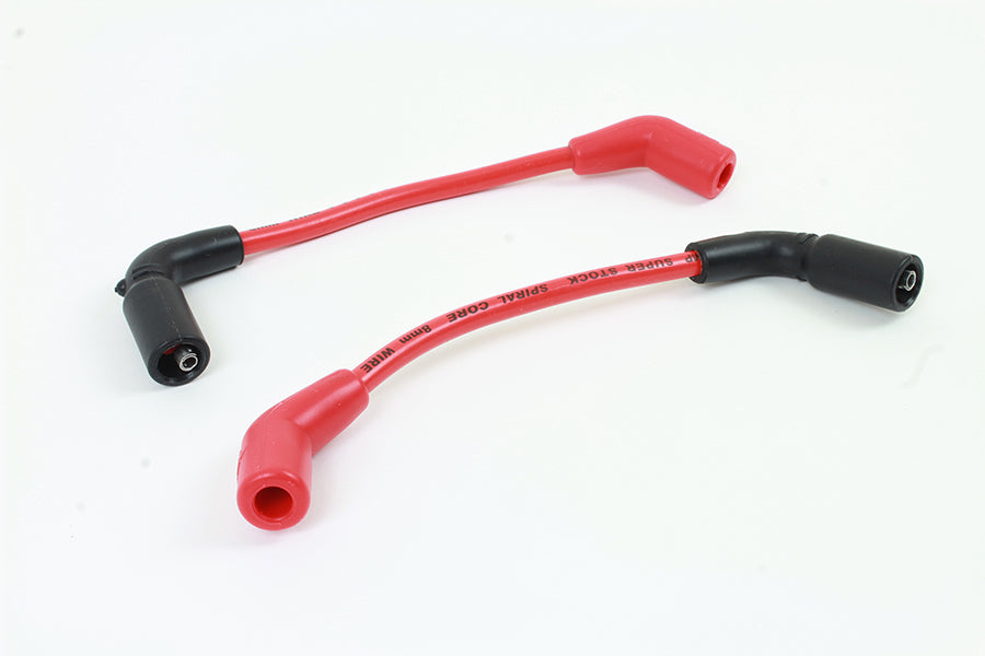 Accel 8mm S/S Spiral Core Ignition Wire Set Red 2018 / UP FXST