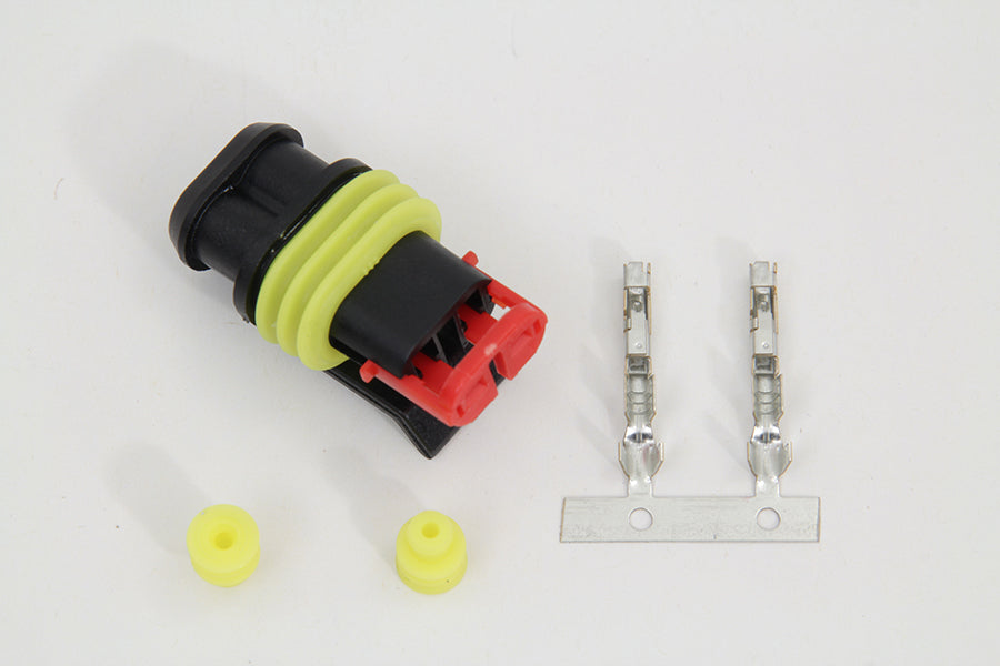 Amp Oxygen Sensor Connector 2005 / 2006 FL 2005 / 2006 FXST 2005 / 2006 FXD 2005 / 2006 FLST 2005 / 2006 FLHT 2005 / 2006 FLHR