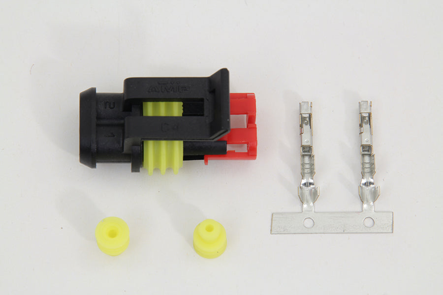 Amp Oxygen Sensor Connector 2005 / 2006 FL 2005 / 2006 FXST 2005 / 2006 FXD 2005 / 2006 FLST 2005 / 2006 FLHT 2005 / 2006 FLHR