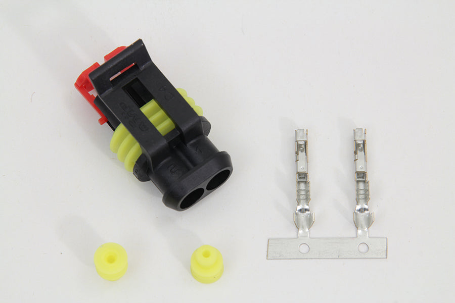 Amp Oxygen Sensor Connector 2005 / 2006 FL 2005 / 2006 FXST 2005 / 2006 FXD 2005 / 2006 FLST 2005 / 2006 FLHT 2005 / 2006 FLHR