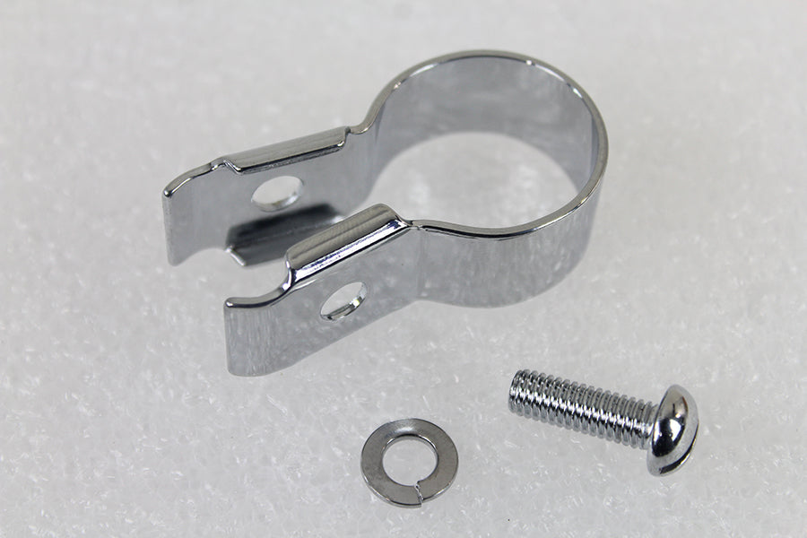 Front Brake Cable Handlebar Clip Chrome 1941 / 1948 FL 1932 / 1952 W 1932 / 1957 G 1937 / 1948 U 1931 / 1936 VL 1928 / 1930 J 1936 / 1940 EL