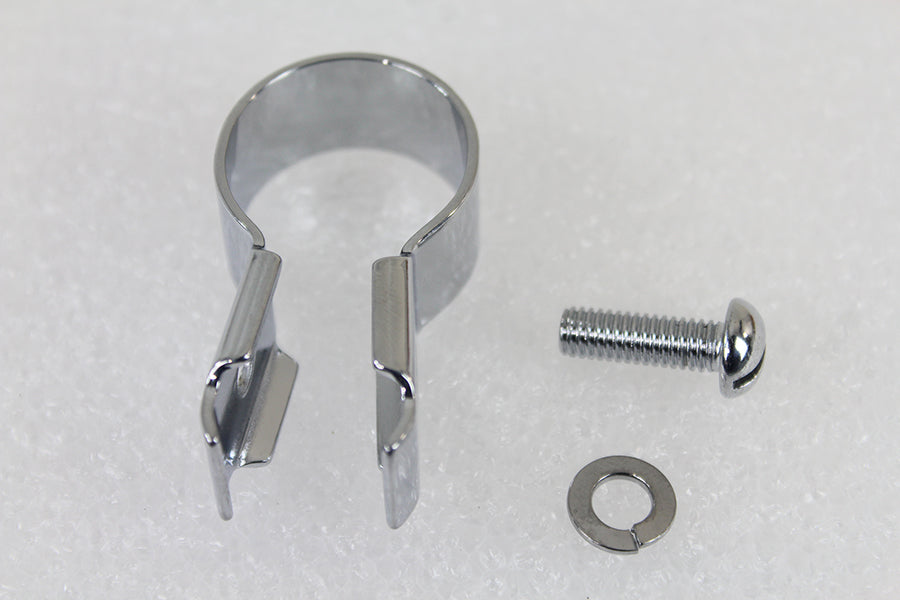 Front Brake Cable Handlebar Clip Chrome 1941 / 1948 FL 1932 / 1952 W 1932 / 1957 G 1937 / 1948 U 1931 / 1936 VL 1928 / 1930 J 1936 / 1940 EL