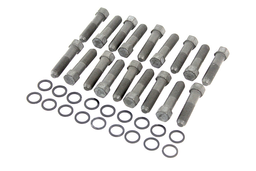 Parkerized Head Bolt and Washer Set 1930 / 1930 VL Early 1930