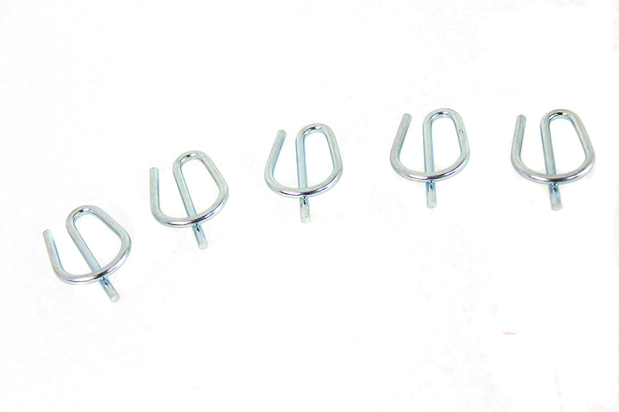 Zinc Plated Rear Axle Spring Clips 1991 / UP FLST 1991 / UP FXST 1991 / UP XL