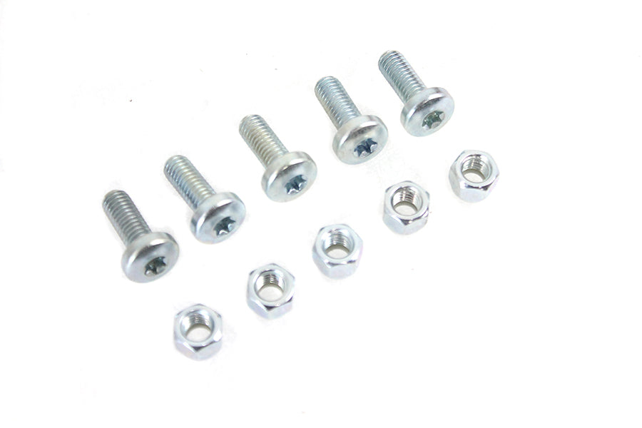 Rear Disc Bolt and Nut Kit Zinc 1992 / 2017 FXD 1992 / UP FXST 1992 / UP FLST 1992 / UP XL 1992 / UP FLT