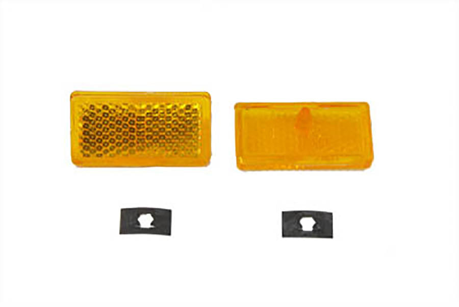Front Amber Reflector Set 1969 / 1971 FL