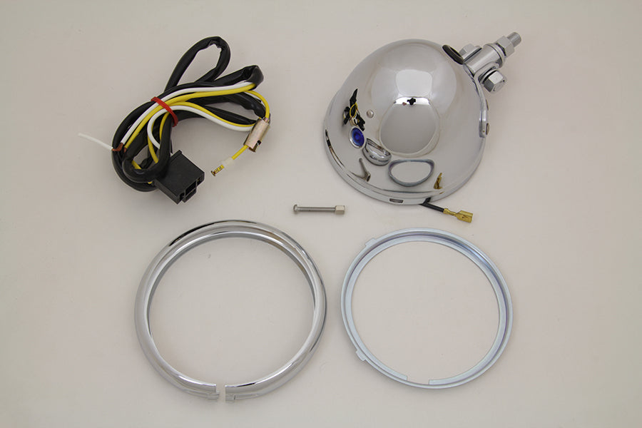 4-1/2" Custom Round Headlamp Shell 0 /  Custom application