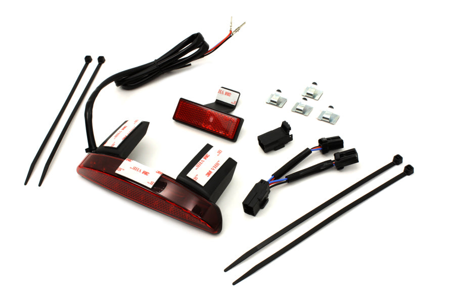 Chopped Fender Rear Edge Lamp with Red Lens 2014 / UP XL