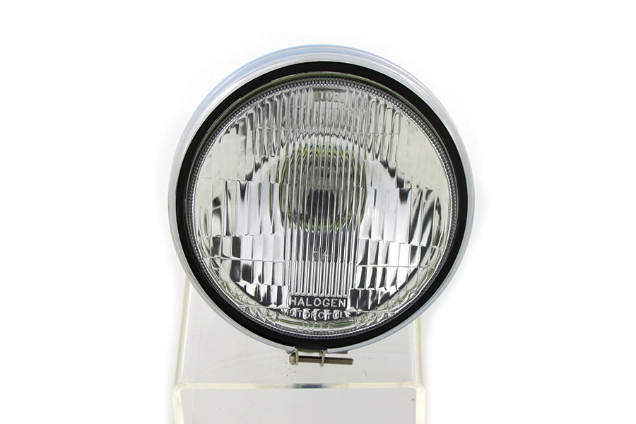 5-3/4 Round Stock Type Chrome Headlamp 1960 / 1973 XL 1971 / 1973 FX