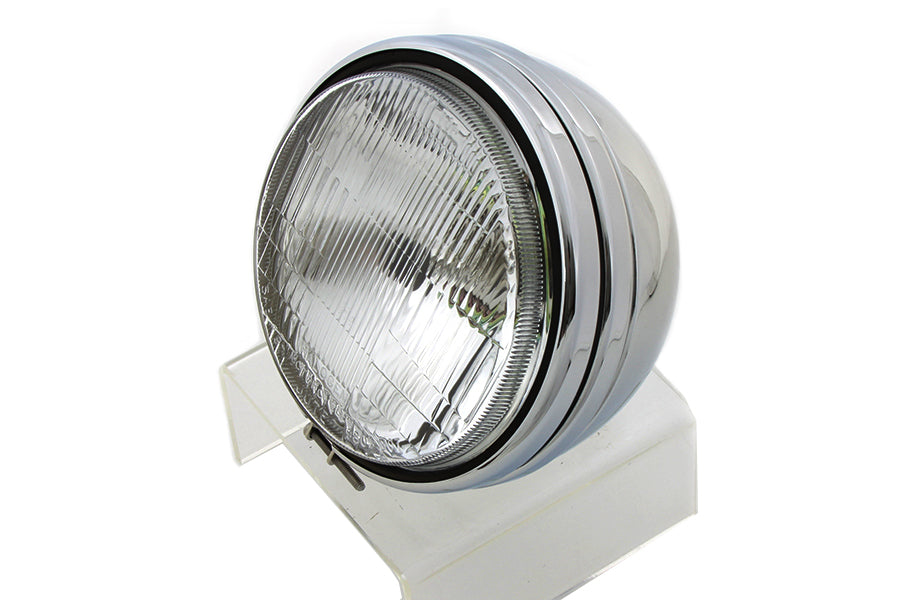 5-3/4 Round Stock Type Chrome Headlamp 1960 / 1973 XL 1971 / 1973 FX