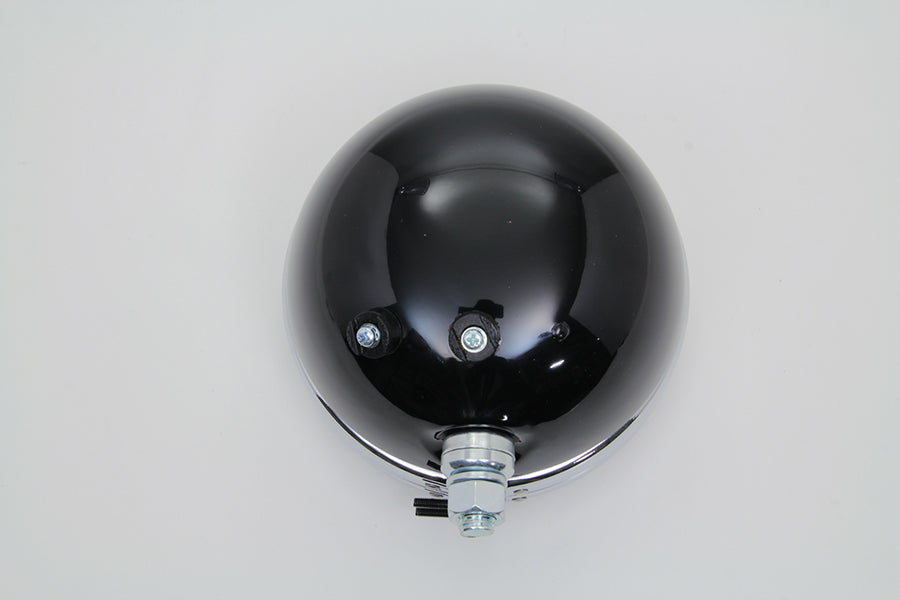 Replica 5-3/4 Round Black Headlamp 1971 / 1973 FX 1954 / 1973 XL