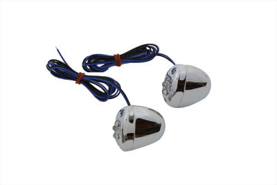 LED Blue Marker Lamp Set Center Mount 0 /  Custom application