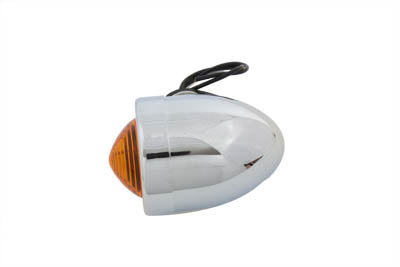 Chrome Bullet Marker Lamp 1 Wire Type 0 /  Custom application