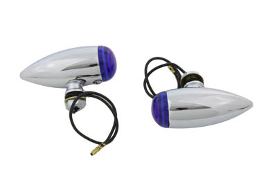 Mini Bullet Blue Lens Marker Lamp Set 0 /  Custom application