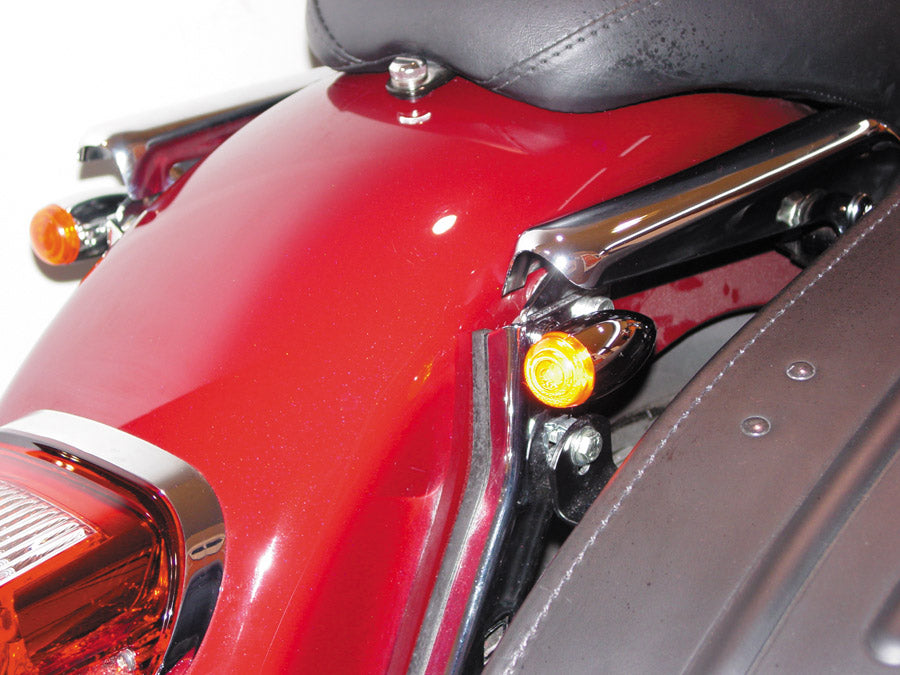 Mini LED Bullet Amber Lens Marker Lamp Set 0 /  Custom application