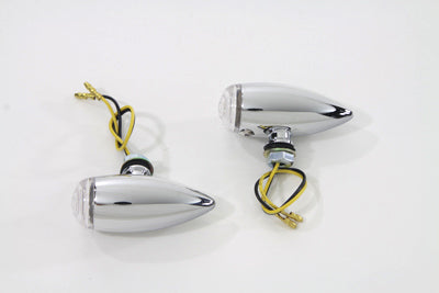 Mini LED Bullet Clear Lens Marker Lamp Set 0 /  Custom application