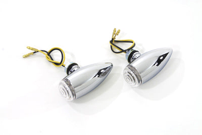 Mini LED Bullet Clear Lens Marker Lamp Set 0 /  Custom application