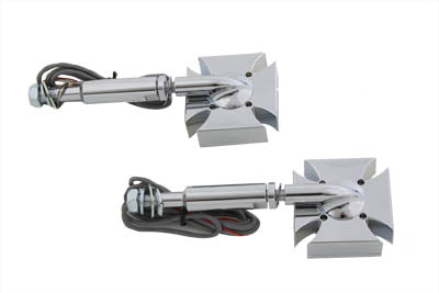 Maltese Red LED Turn Signal Set 0 /  Custom application