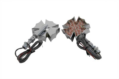 Fireman Cross Turn Signal Set Short Stud Type 0 /  Custom application