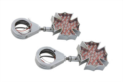 Fireman Cross Turn Signal Set with 41mm Clamp Kit 0 /  Custom application0 /  Custom application