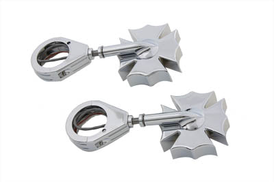 Fireman Cross Turn Signal Set with 41mm Clamp Kit 0 /  Custom application0 /  Custom application