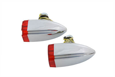 Red Lens with Amber LED Marker Lamp Set 0 /  Custom application