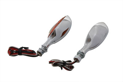 Chrome Eagle Eye Amber Marker Lamp Set 0 /  Custom application