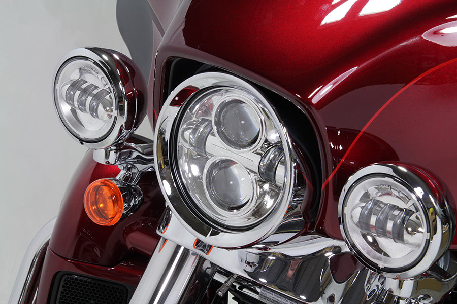 7 Headlamp Chrome Frenched Trim Ring 2014 / UP FLT