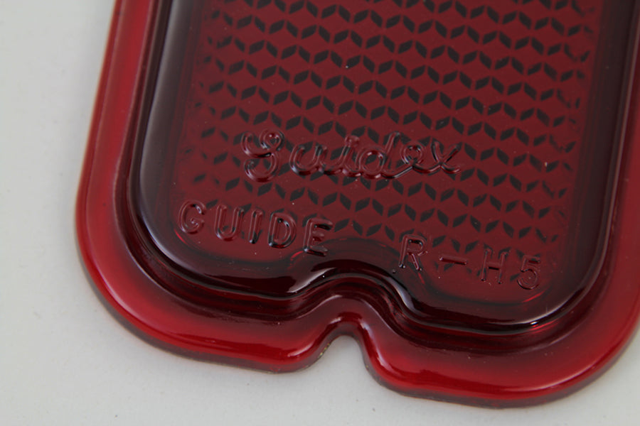Red Glass Tail Lamp Lens 1947 / 1954 FL