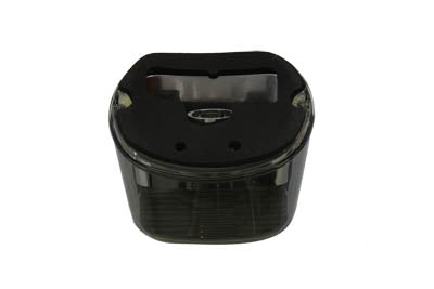 Drag Specialties Smoke Laydown Taillight Lens For Harley-Davidson 2003 & Up