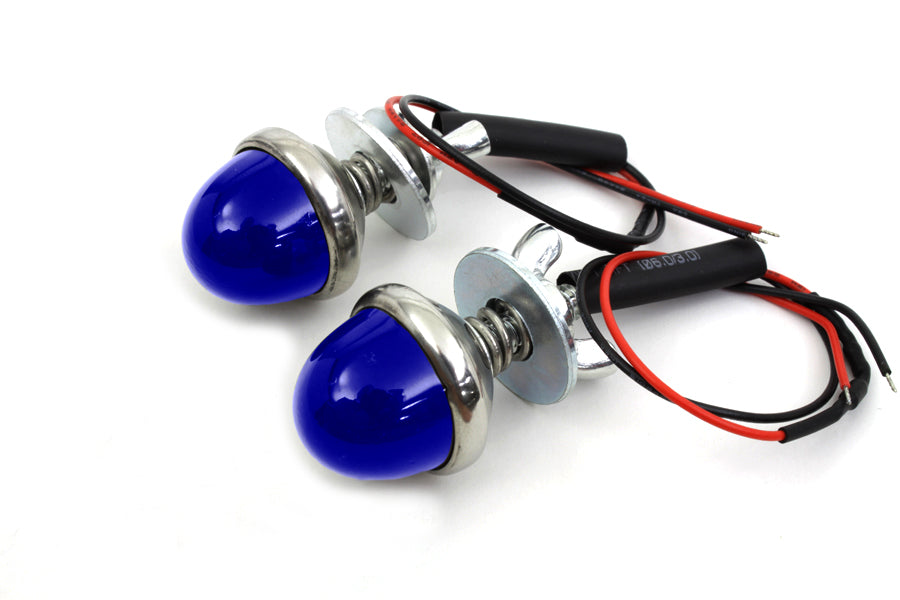 License Plate Frame Bolt Set With Glass Lens And LED Light 0 /  Custom application