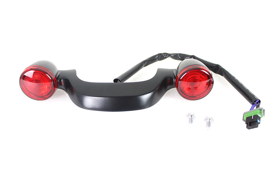 Black FLTRX Rear Turn Signal Bar Kit 2014 / UP FLTRX 2014 / UP FLHX 2014 / UP FLHXS 2017 / UP FLHRXS